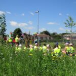 Castle Park 2026 with School children children in park