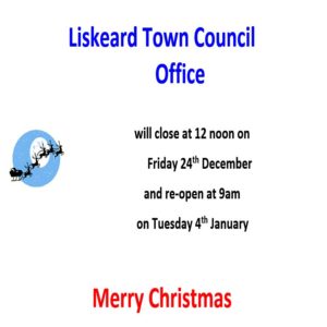 details of Christmas closing