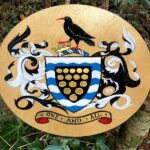 Joanna Hughes - Traditional Signwriter Cornish arms by signwriter