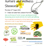 poster about Nature and Wellness Showcase event